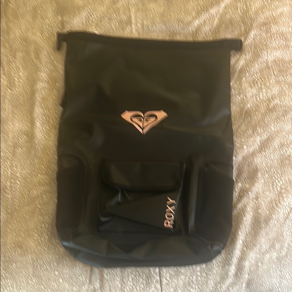 Roxy Black Waterproof Backpack wi